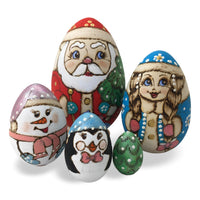 Santa nesting dolls 