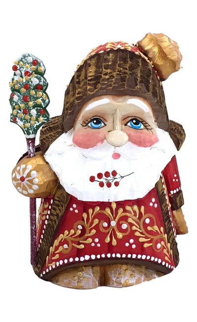 Russian Santa red coat