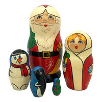 Santa nesting dolls