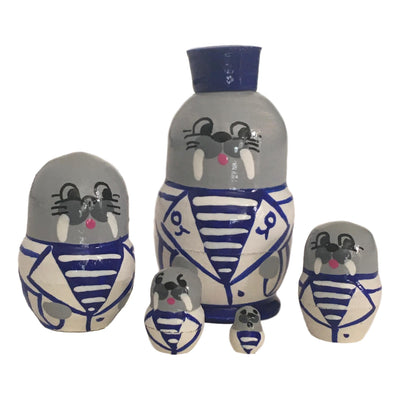 Sea walrus nesting dolls 