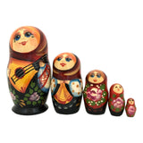 Matryoshka dolls with balalayka