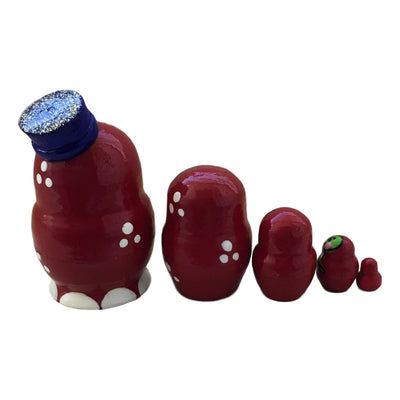 Miniature stacking dolls turtle 