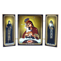 Theotokos of Pochayiv Virgin Mary Triptych