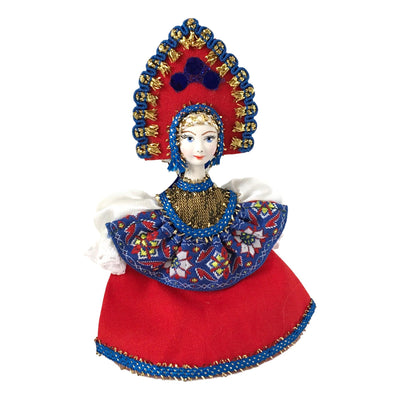 Russian doll Christmas tree ornament 