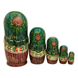 Babushka dolls green 