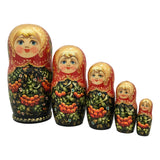 Russian nesting dolls berries 
