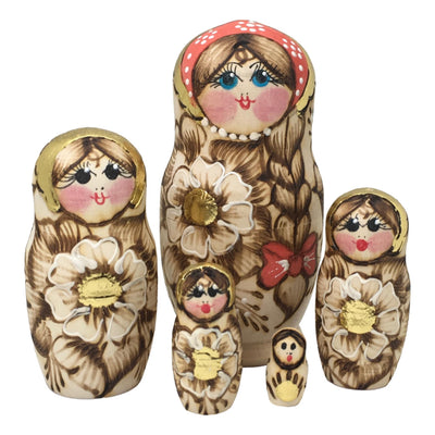 Russian dolls pink