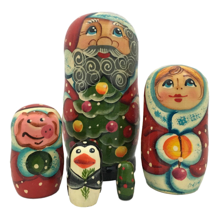 Russian Santa dolls