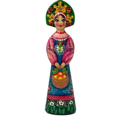 Russian doll Christmas ornament