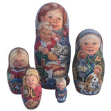 Wooden Russian dolls buy 
