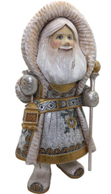 Russian Santa wooden figures 
