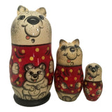 Polar bear matryoshka dolls 