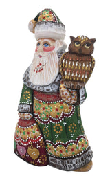 Wooden Santa figure 