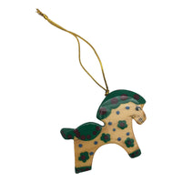 Wooden ornament horse 