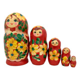 Russian dolls made from wood