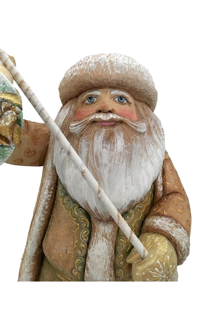 19” Tall Santa Claus Lamplighter BuyRussianGifts