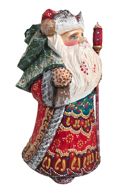 Wooden Russian santa 