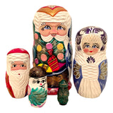 Russian Santa nesting dolls 