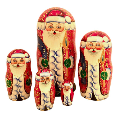 Santa nesting dolls 