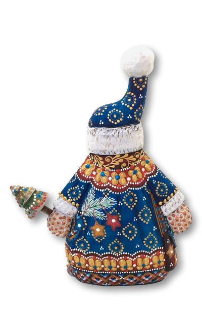 Russian wooden Santa Claus nutcracker 