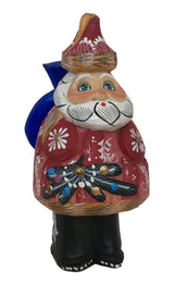 Wooden Santa doll