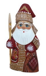 Wooden little Santa Claus 