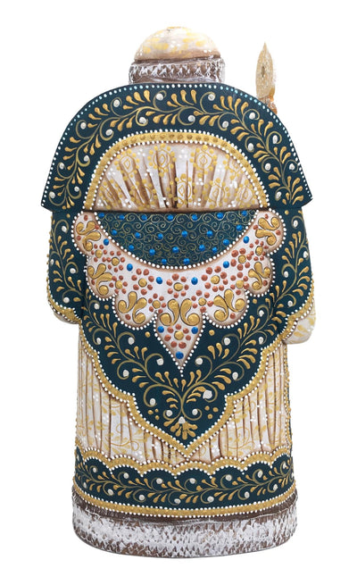 Wooden Russian santa