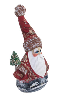 Wooden figure santa