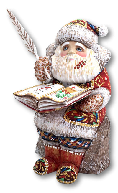 Wooden Santa from Russia 