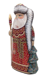 Wooden Santa figurine 