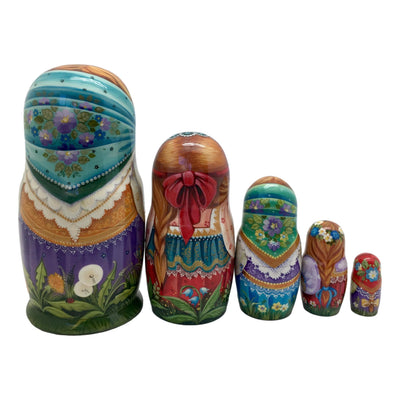 Farm nesting dolls 