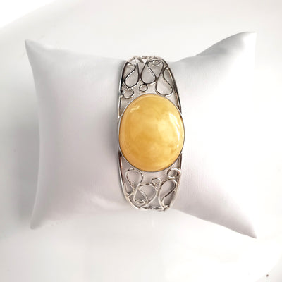 Russian amber butterscotch color bracelet