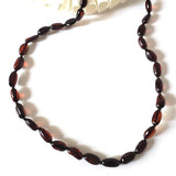 natural red amber necklace