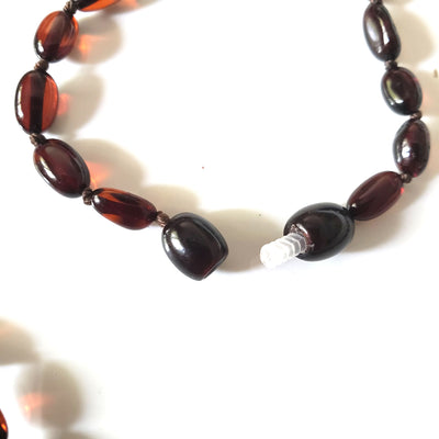 cherry red genuine Baltic amber beads