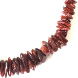chips amber necklace