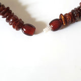 natural amber bead necklace