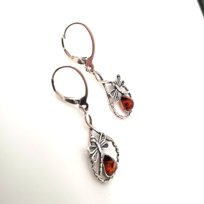 long dragonfly earrings