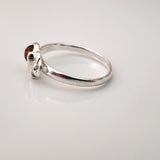 small size kids silver ring