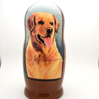 Golden Retriever Dog Nesting Doll