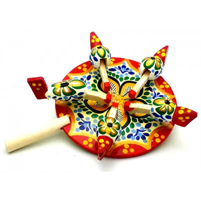 Golden Blue Chicken Toy