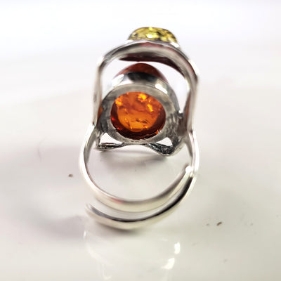 adjustable amber ring