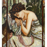 Lacquer Box Night Rest Inspired by Mucha