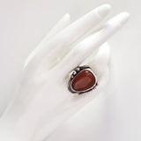 one of king cherry amber ring
