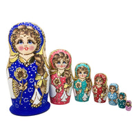Russian nesting dolls 7 pieces set 