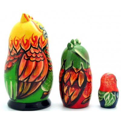 Parrot Nesting Doll Set