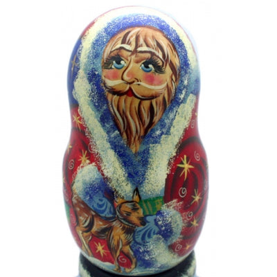 Santa Reindeer Nesting Doll Set