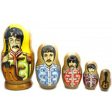 Sergeant Pepper Beatles Nesting Doll 7" Tall