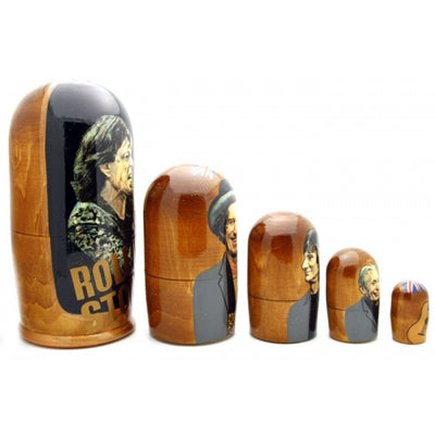 Rolling Stones Nesting Doll 7" Tall