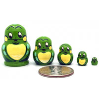 Frog Miniature Nesting Doll Set