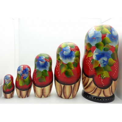 Chicken Ryaba and Golden Egg Fairy Tale Nesting Doll Set